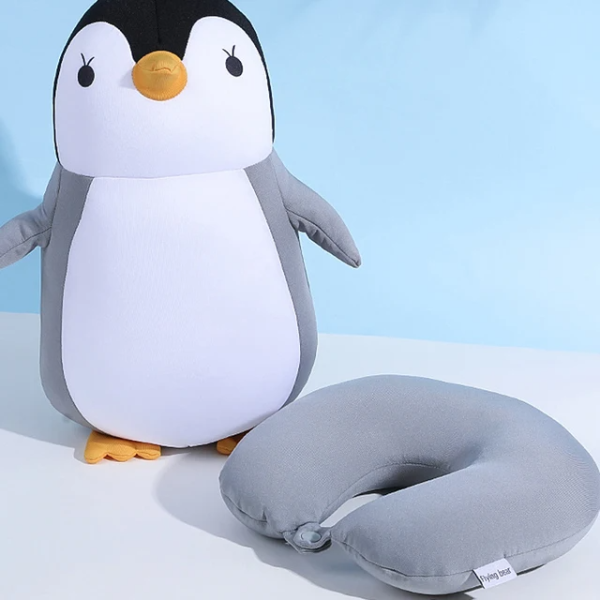 U shaped outlet travel pillow